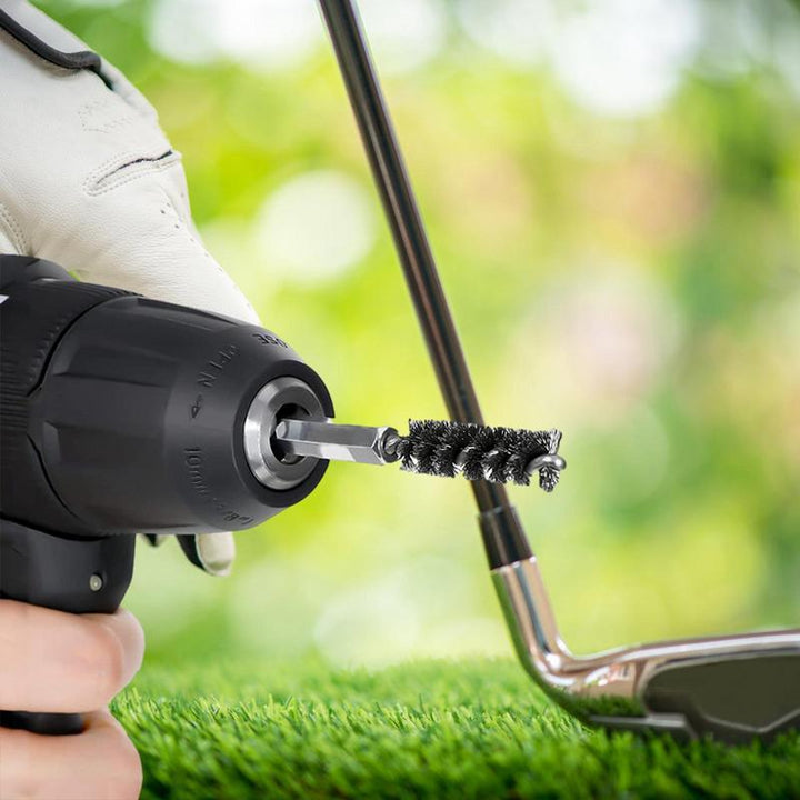 Golf Club Cleaning Brush Hex Rod Accessory