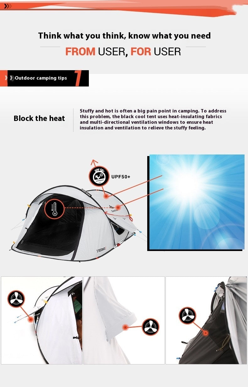 Fully Automatic Outdoor Camping Tent Equipment