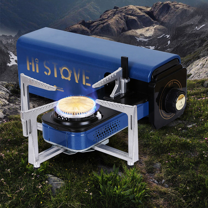 Portable Folding Camping Card Stove Boiling Water Cooker