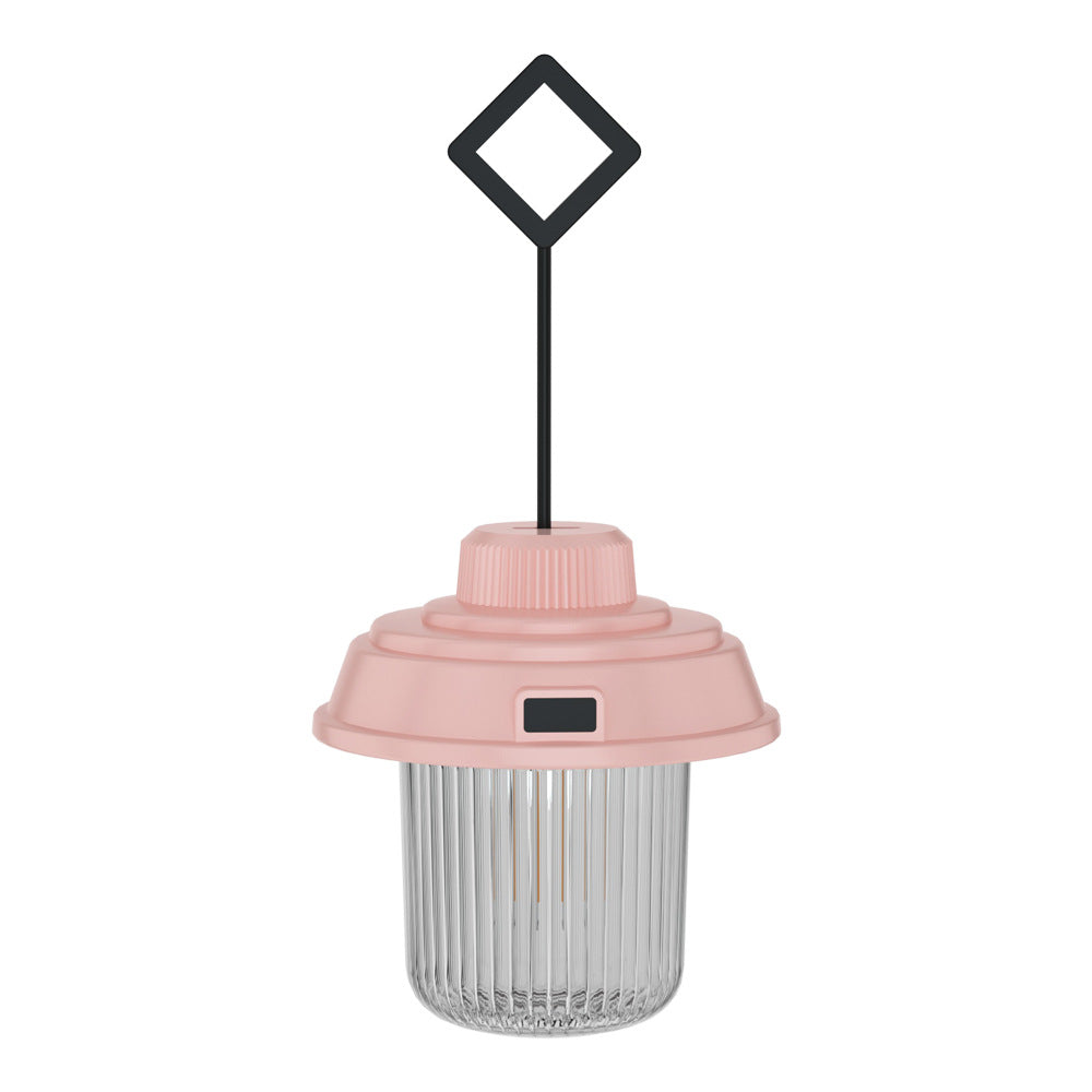 Retro Rechargeable Camping Lantern Portable Outdoor Light