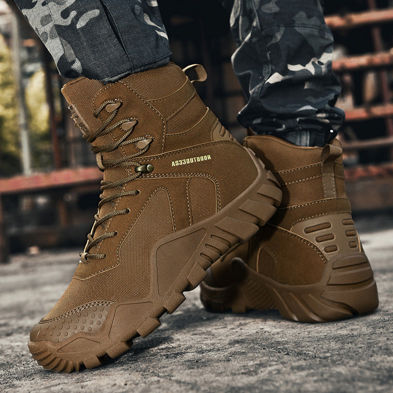 High Top Tactical Outdoor Hiking Boots
