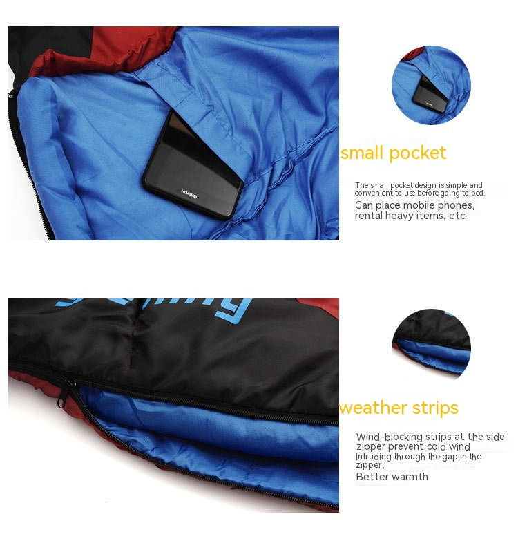 Mummy Sleeping Bag For Autumn And Winter Camping