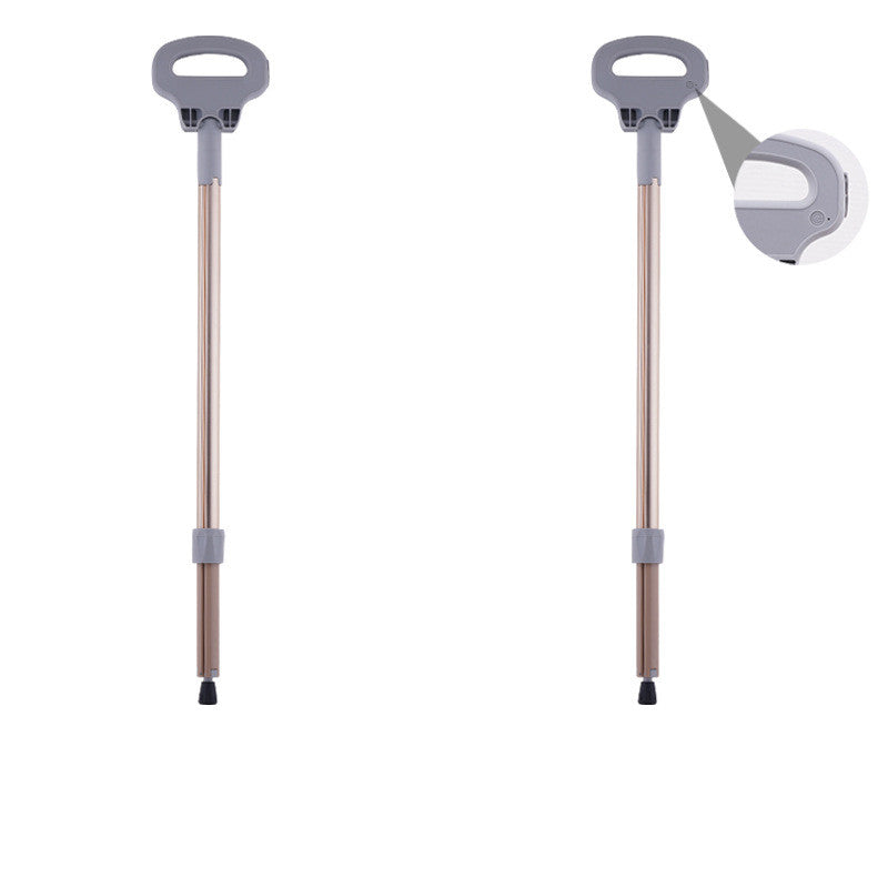 Folding Aluminum Alloy Multi-Function Crutches Trekking Pole