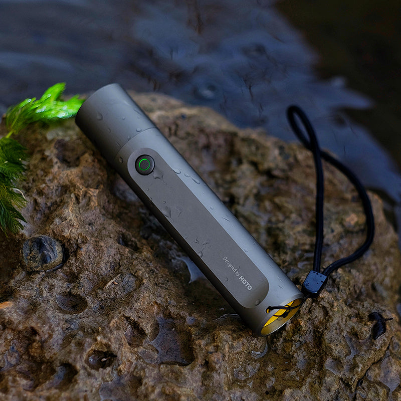 Aluminum Alloy Multi-Function Bright Outdoor Flashlight