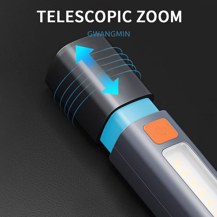 Rechargeable Portable Multi-Function Camping Lantern Flashlight