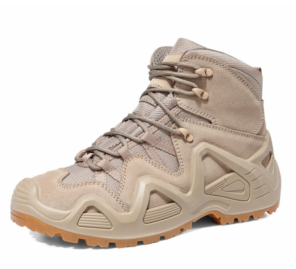 Mid Top High Top Military Combat Hiking Training Boots